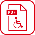 Piktogramm PDF barrierefrei