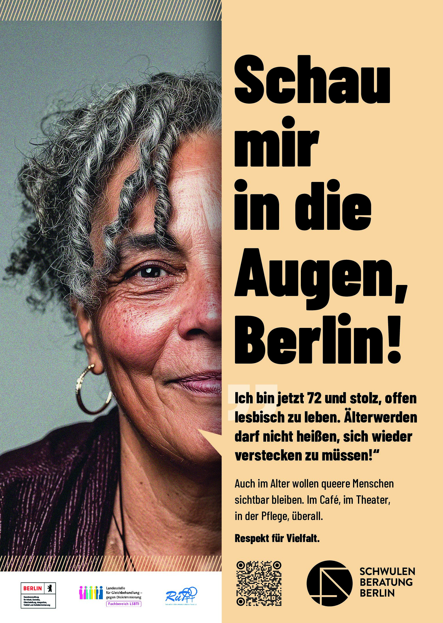 Kampagne „Schau mir in die Augen, Berlin!“